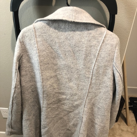Halogen Grey Lined Coat - Picture 3 of 5